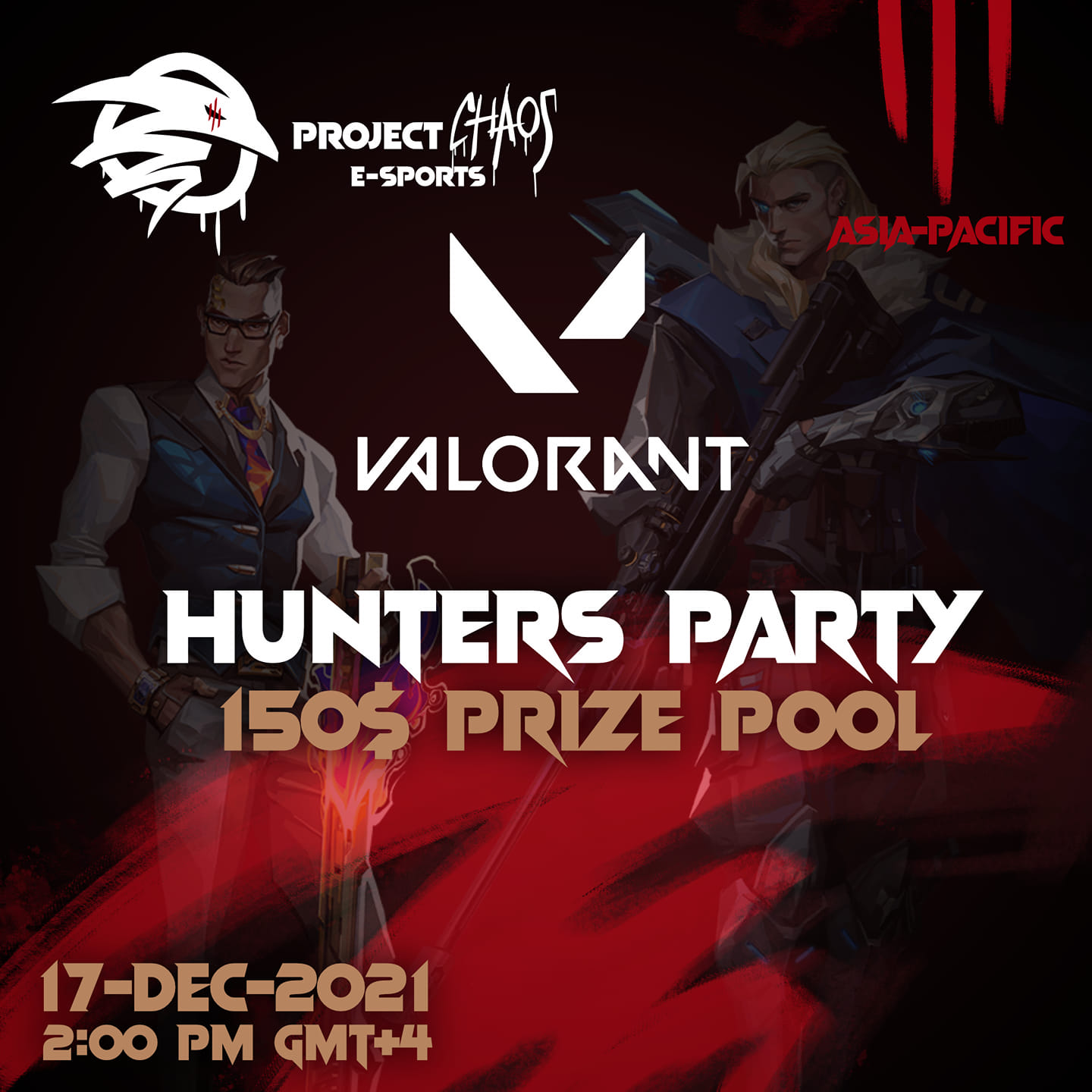 Hunters Party: Valorant Tournament